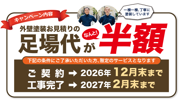 早割キャンペーン